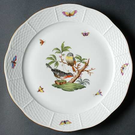 Rothschild Bird (RO) Dinner Plate