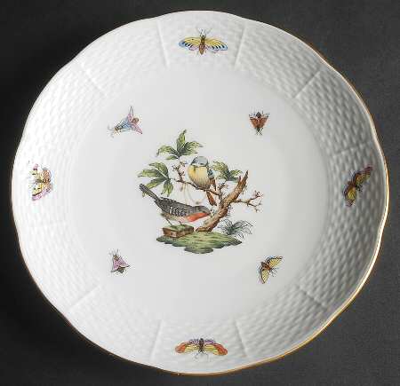 Rothschild Bird (RO) Dessert/Pie Plate