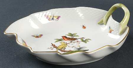 Rothschild Bird (RO) 8" Leaf Dish