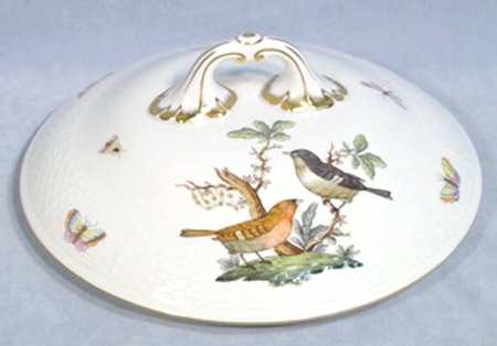 Rothschild Bird (RO) Lid for Oval Vegetable
