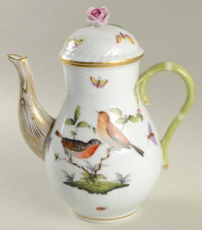 Rothschild Bird (RO) Small Coffee Pot & Lid