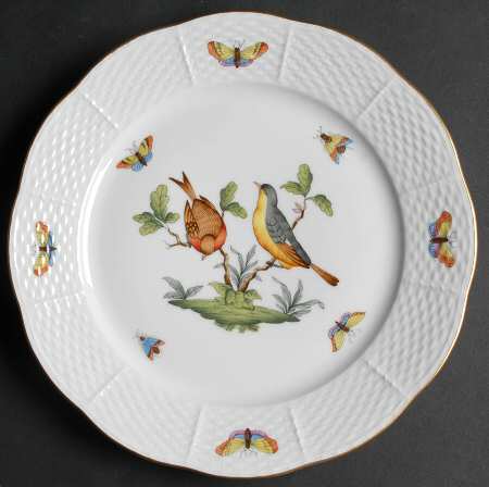 Rothschild Bird (RO) Luncheon Plate
