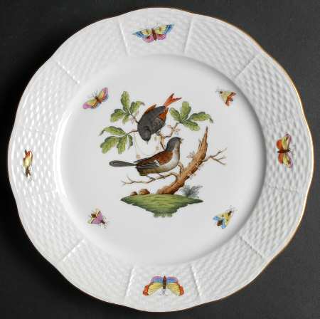 Rothschild Bird (RO) Luncheon Plate