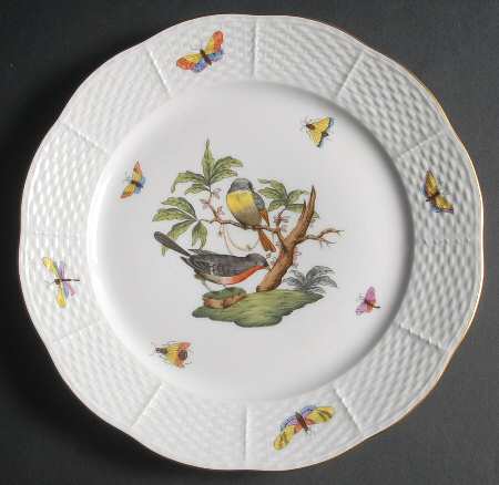 Rothschild Bird (RO) Luncheon Plate