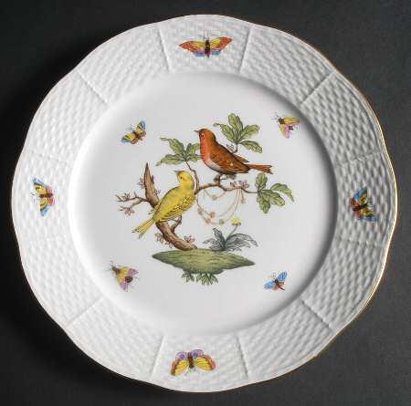 Rothschild Bird (RO) Luncheon Plate