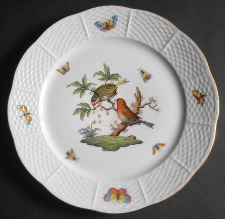 Rothschild Bird (RO) Luncheon Plate