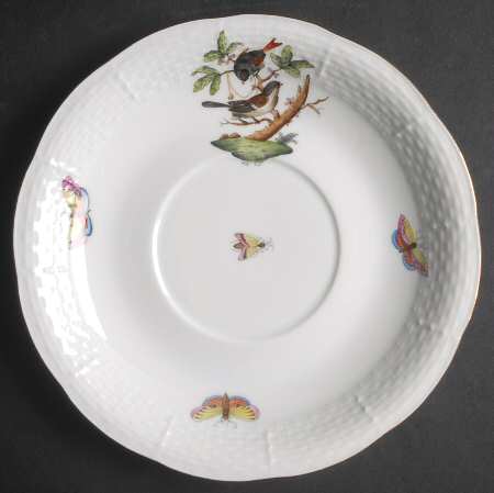 Rothschild Bird (RO) Saucer for Footed Cream Soup Bowl