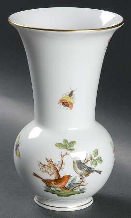 Rothschild Bird (RO) 6" Vase