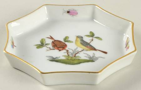 Rothschild Bird (RO) Octagonal Ashtray