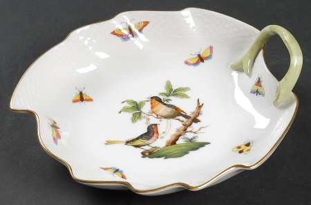 Rothschild Bird (RO) 7" Leaf Dish
