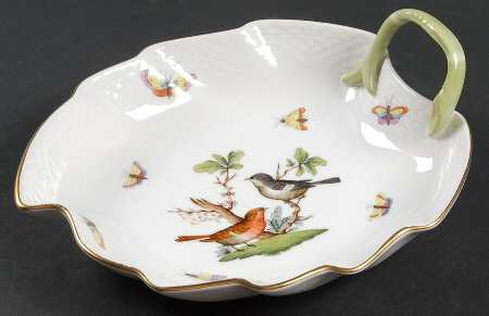 Rothschild Bird (RO) 7" Leaf Dish