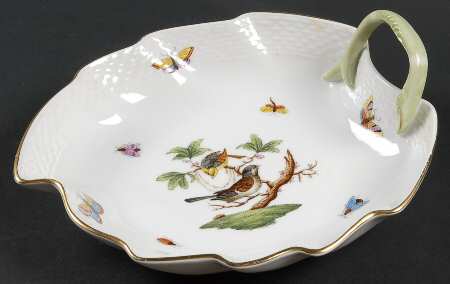 Rothschild Bird (RO) 7" Leaf Dish