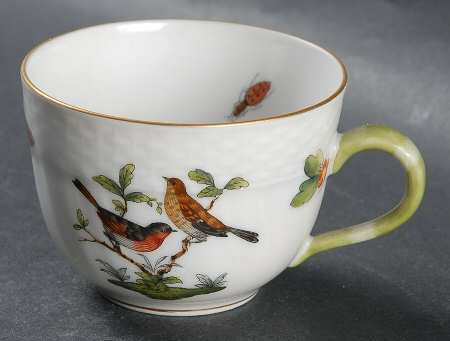 Rothschild Bird (RO) Flat Demitasse Cup