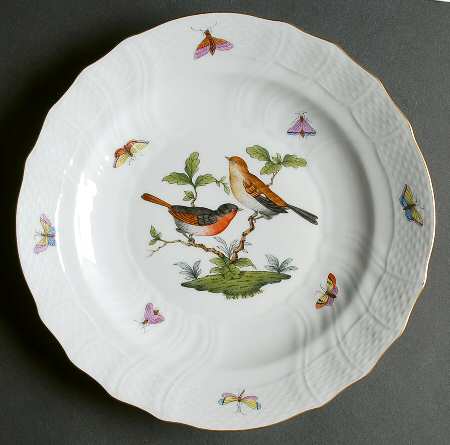 Rothschild Bird (RO) Luncheon Plate