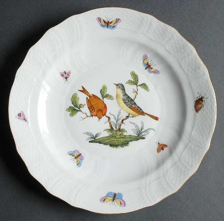 Rothschild Bird (RO) Luncheon Plate