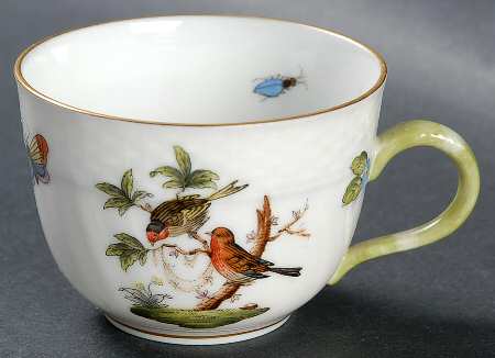 Rothschild Bird (RO) Flat Demitasse Cup