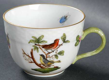 Rothschild Bird (RO) Flat Demitasse Cup