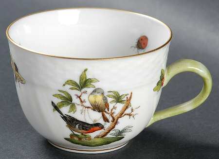 Rothschild Bird (RO) Flat Demitasse Cup
