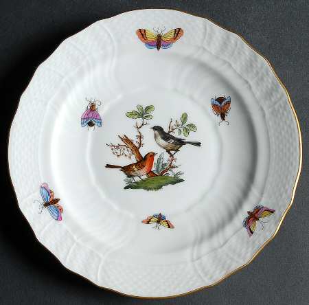 Rothschild Bird (RO) Bread & Butter Plate