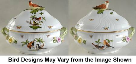 Rothschild Bird (RO) Oval Tureen & Lid