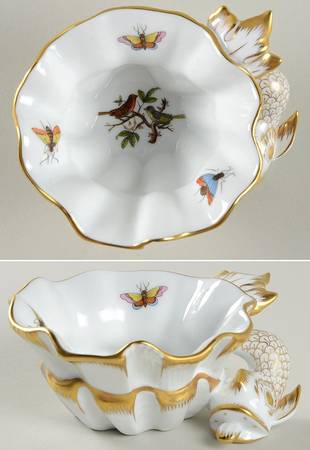 Rothschild Bird (RO) Master Salt Dip w/Dolphin