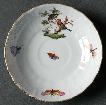 Rothschild Bird (RO) Saucer for Flat Demitasse Cup