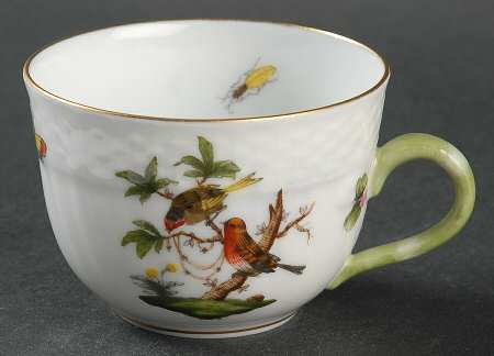 Rothschild Bird (RO) Flat Demitasse Cup