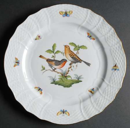 Rothschild Bird (RO) Service Plate (Charger)