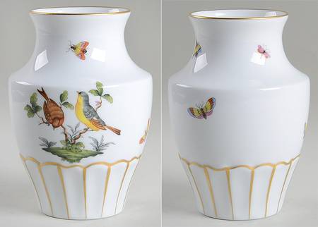 Rothschild Bird (RO) 6" Vase
