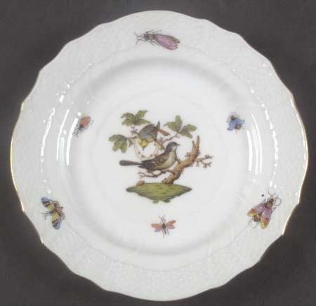 Rothschild Bird (RO) Bread & Butter Plate