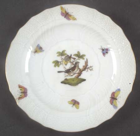 Rothschild Bird (RO) Bread & Butter Plate