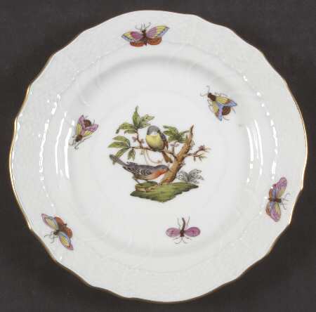 Rothschild Bird (RO) Bread & Butter Plate