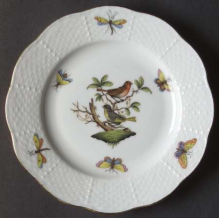 Rothschild Bird (RO) Bread & Butter Plate