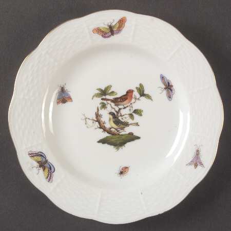 Rothschild Bird (RO) Bread & Butter Plate