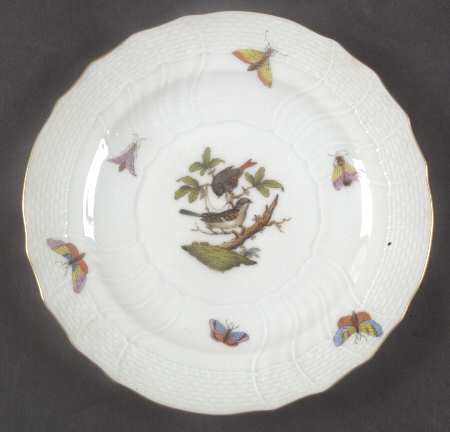 Rothschild Bird (RO) Bread & Butter Plate