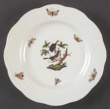 Rothschild Bird (RO) Bread & Butter Plate