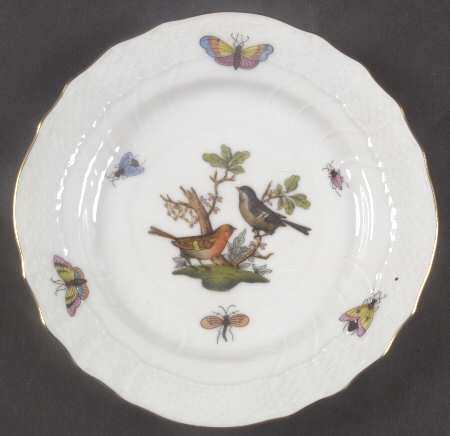 Rothschild Bird (RO) Bread & Butter Plate