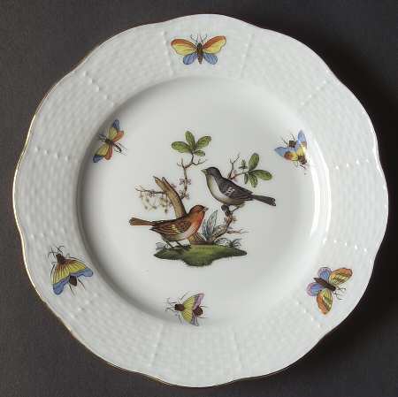 Rothschild Bird (RO) Bread & Butter Plate