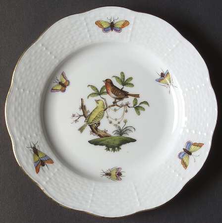Rothschild Bird (RO) Bread & Butter Plate