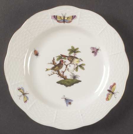 Rothschild Bird (RO) Bread & Butter Plate
