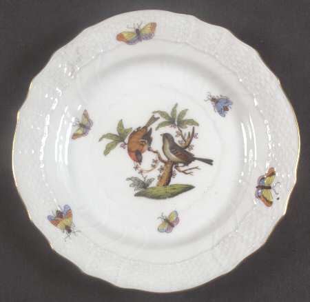 Rothschild Bird (RO) Bread & Butter Plate