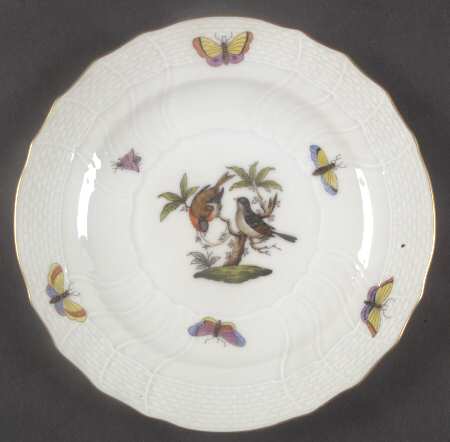 Rothschild Bird (RO) Bread & Butter Plate