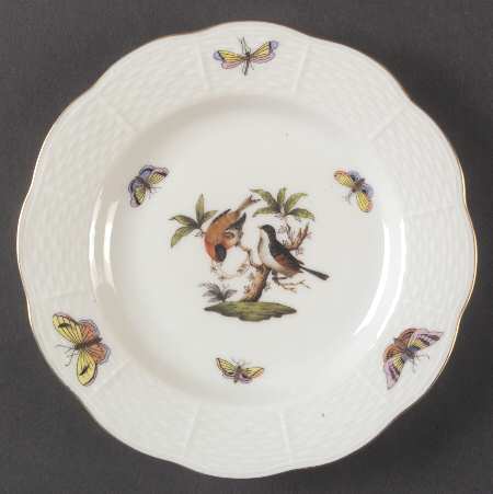 Rothschild Bird (RO) Bread & Butter Plate