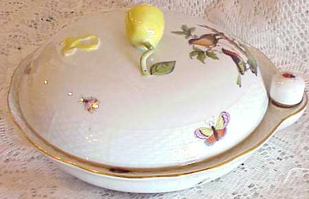 Rothschild Bird (RO) Hot Water Plate & Cover