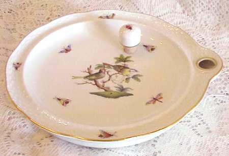 Rothschild Bird (RO) Plate-Hot Water/No Cover