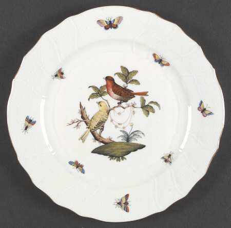 Rothschild Bird (RO) Dinner Plate