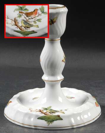 Rothschild Bird (RO) 5" Candlestick