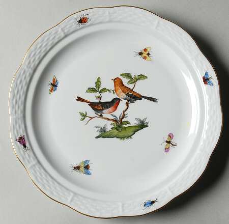 Rothschild Bird (RO) Muffin Dish No Lid