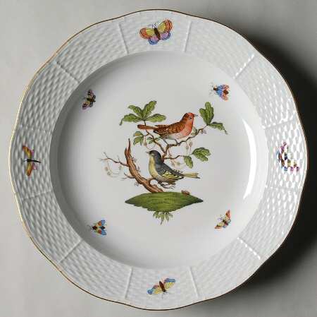 Rothschild Bird (RO) Dinner Plate