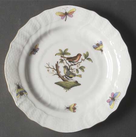 Rothschild Bird (RO) Bread & Butter Plate